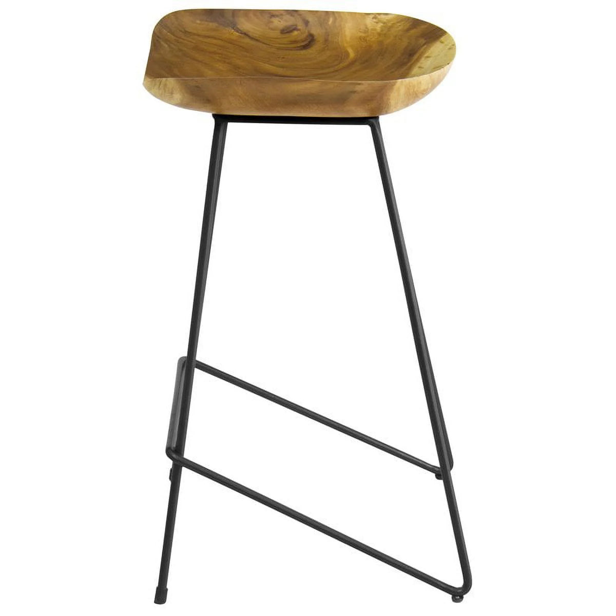 26" Wood Counter Stool Set of 3 D2878