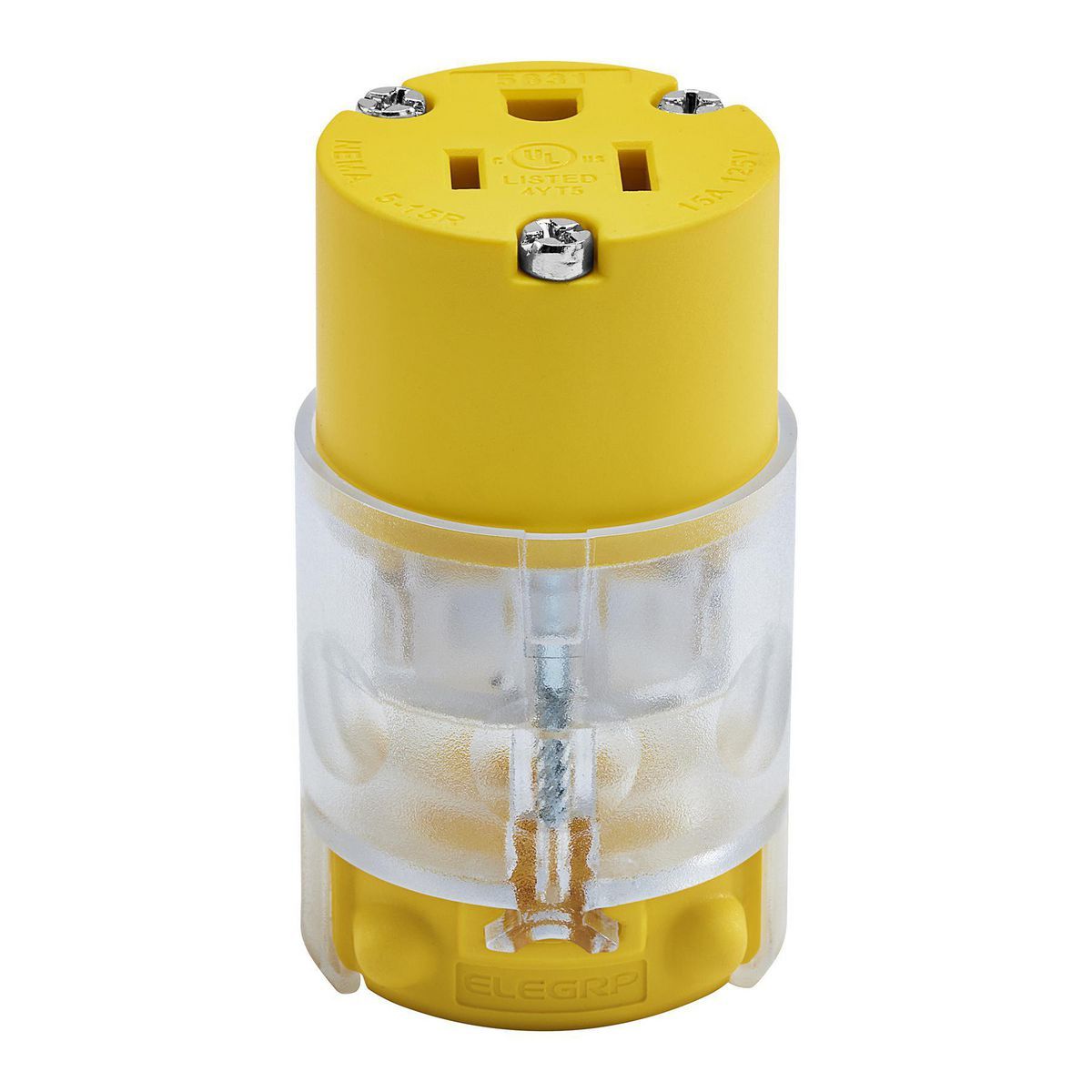 15 Amp 12-18 AWG Light Up Female Connector A4924