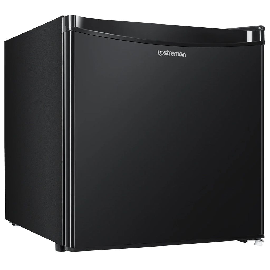 1.7 Cu.ft Mini Fridge with Freezer, Black Compact Refrigerator Z598