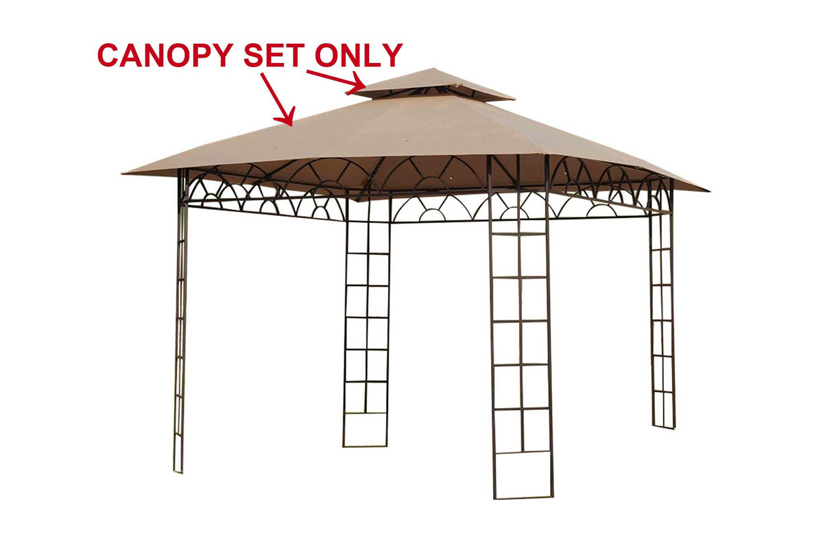 10X10 Replacement Canopy Set for Gazebo O8926
