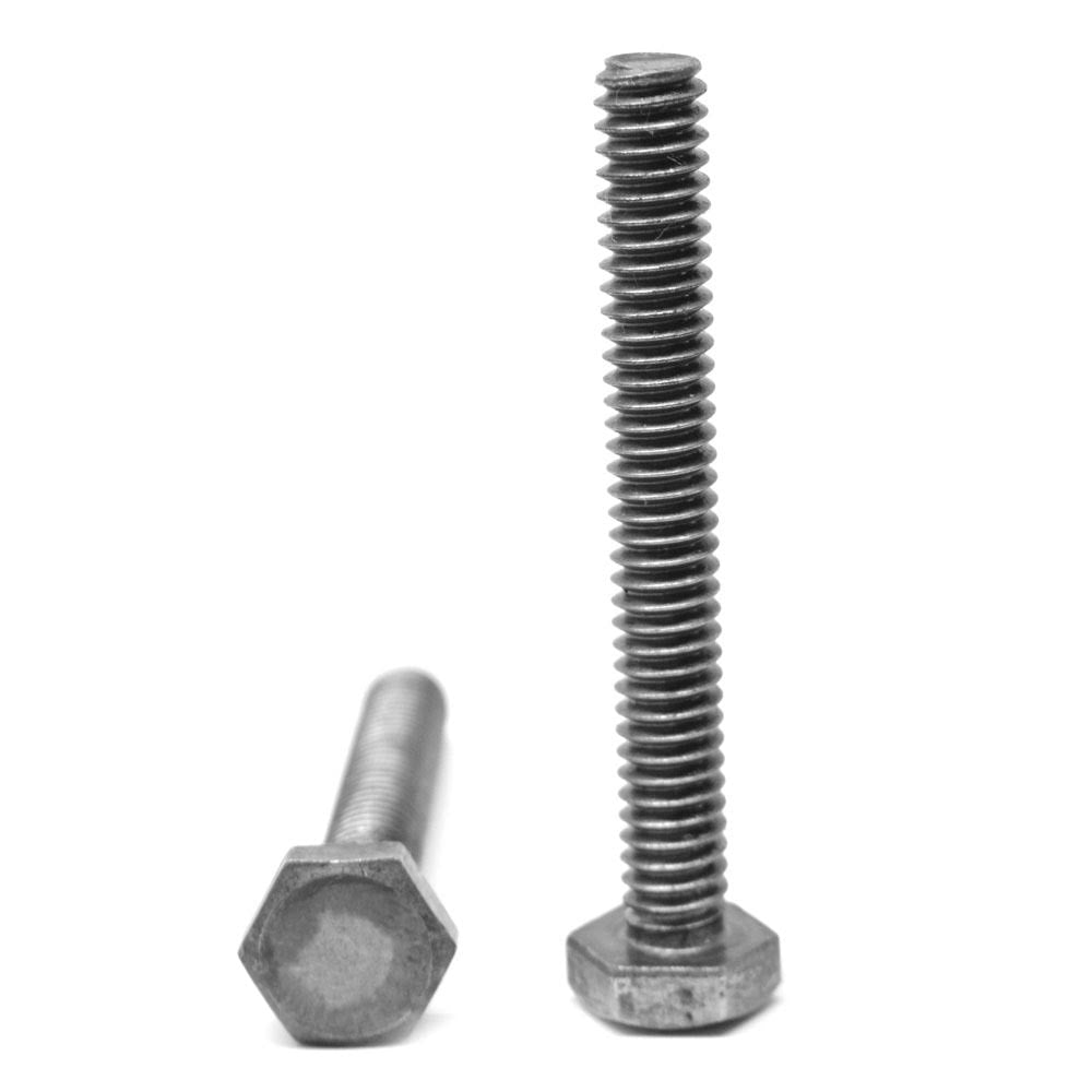 1/4x22-20 x 1 1/2x22 Coarse Thread Hex Bolt Low Carbon Steel Plain Finish N63358